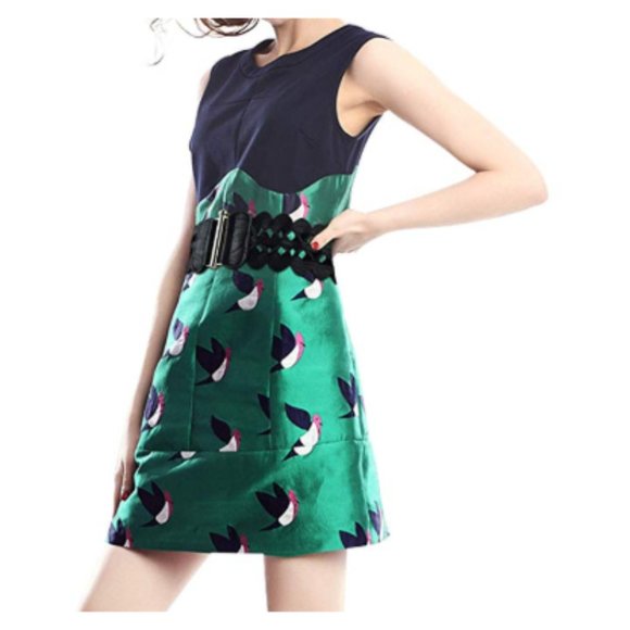 Women Elastic High Waist Cinch Belt FauxPU Leather - Picture 2 of 6